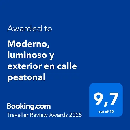 Moderno, Luminoso Y Exterior En Calle Peatonal Διαμέρισμα